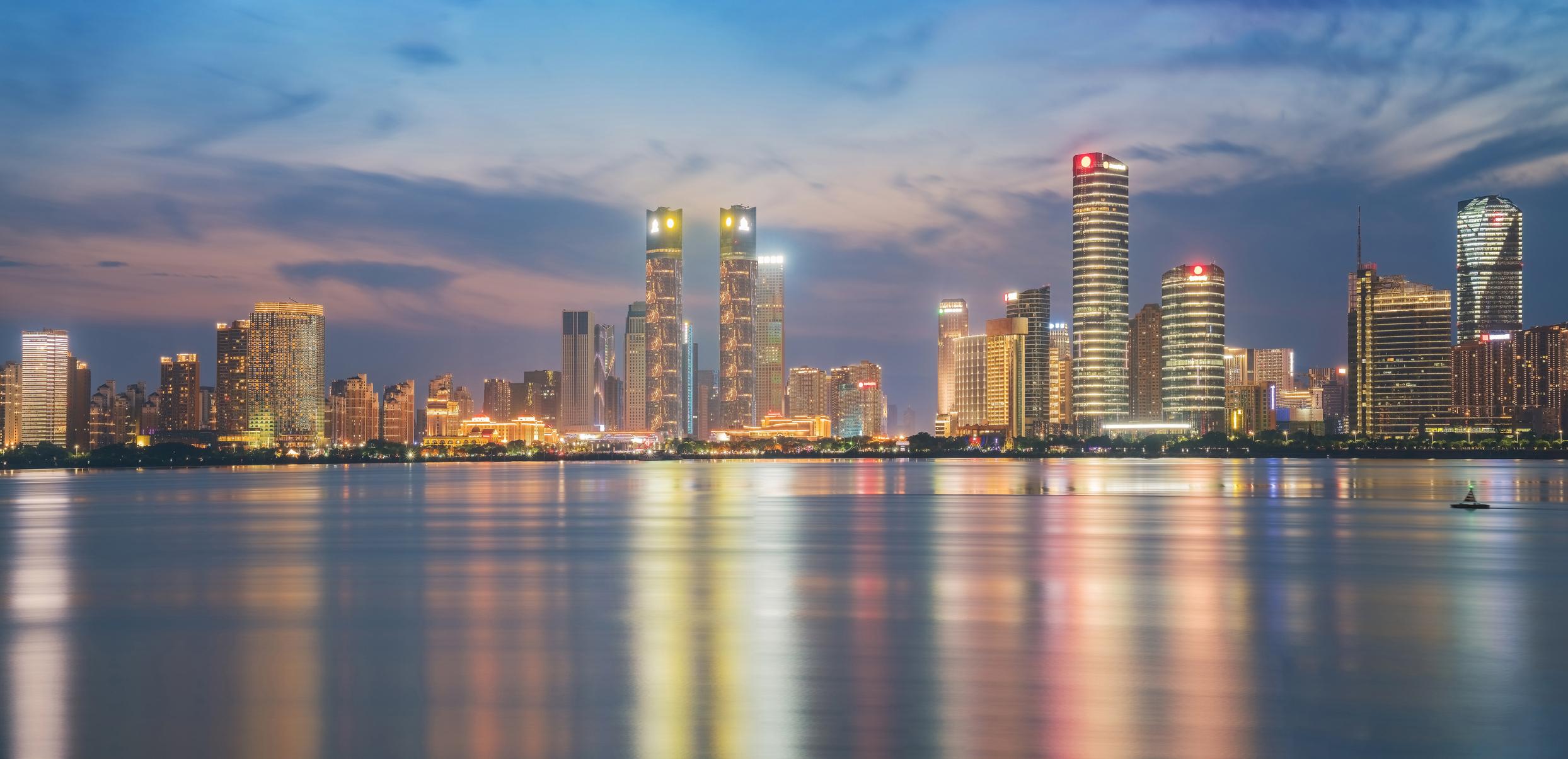 Nanchang city skyline, Jiangxi Province, China