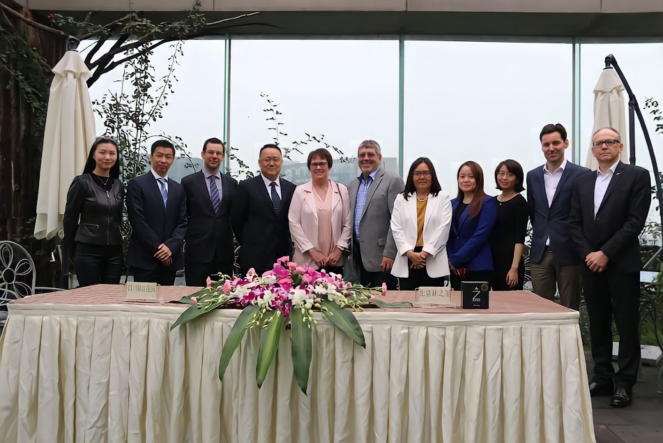 Waikato delegation Chengdu